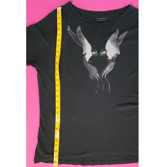 AllSaints Pina Shirt - Lovebirds - Oversized Shirt - Picture 9 of 10